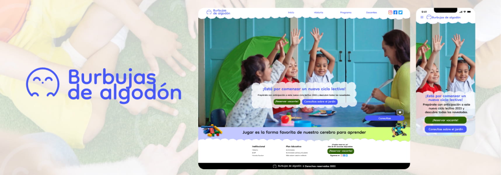 Burbujas de algodón