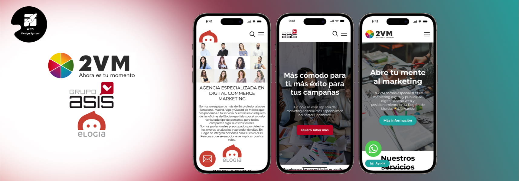 Rediseño Lading Pages Marketing